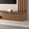 Painel Home Para Tv até 70" Suspenso Solus Hb Móveis