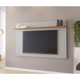 Painel para Tv até 60 Polegadas NT1190 Off White e Freijo Trend 163cm