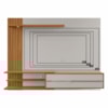 Painel para TV de até 65" NT1355 Off White/Freijó Notável