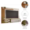 Painel para TV de até 65" NT1355 Off White/Freijó Notável