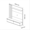Painel Trend Para Tv até 65 Polegadas Patrimar Móveis