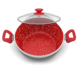Panela Com Tampa De Vidro 6,1L Redstone Philco 