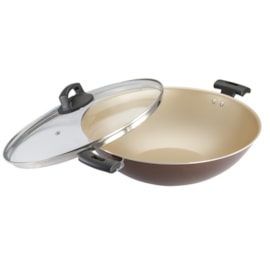 Panela Premium Wok 32 Marrom