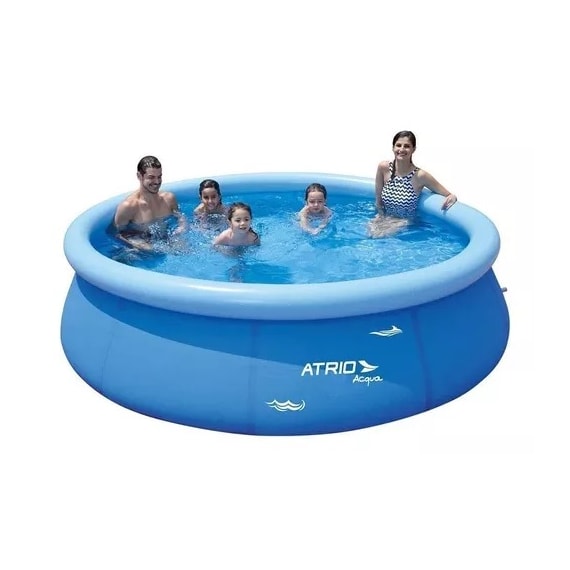 Piscina Inflável Portátil Pvc 4500L ES305 Azul