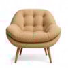 Poltrona Celine Veludo Capuccino Conlflex