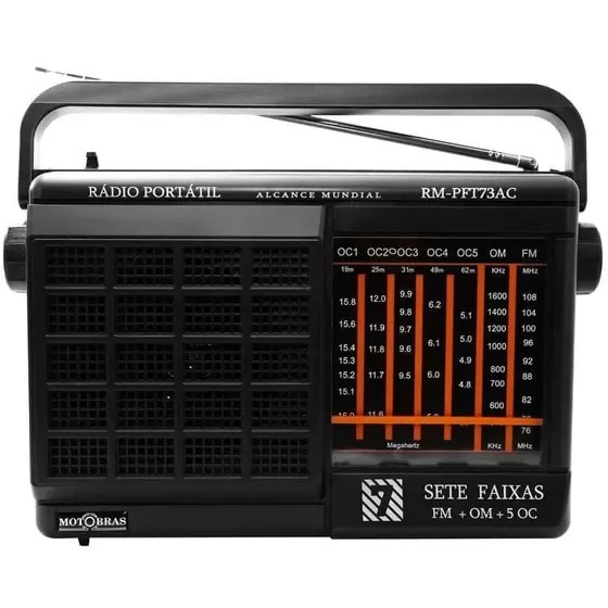 Rádio 7 Faixas Rm-pft73ac Motobrás