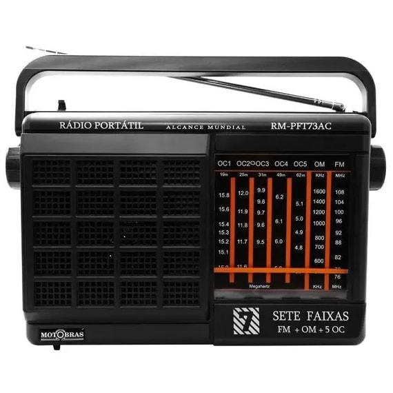 Rádio 7 Faixas Rm-pft73ac Motobrás