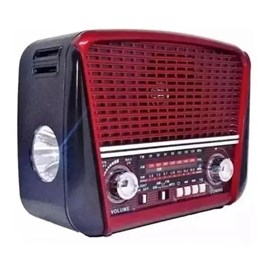 Rádio Portátil Retrô Fs- 1631 F Sound