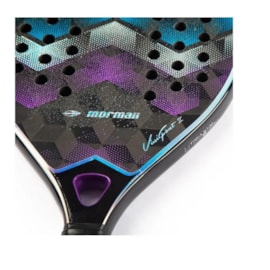 Raquete Beach Tennis Vini Font II Roxo/Azul Mormaii