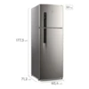 REFRIGERADOR ELECTROLUX IF41S PLATINO 127V