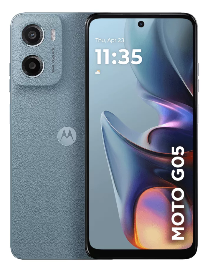 Smartphone Moto G05 128GB 4GB+8GB Cinza 50MP Motorola