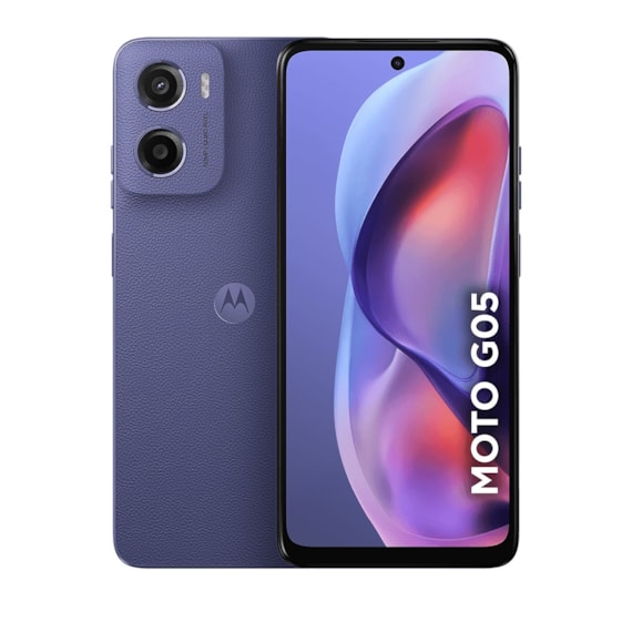 Smartphone Moto G05 128GB 4GB+8GB Violeta 50MP Motorola
