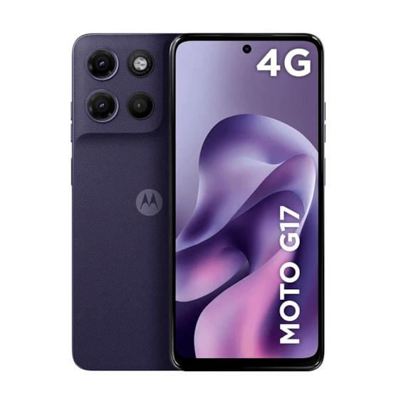 Smartphone Motorola Moto G17 256GB Roxo