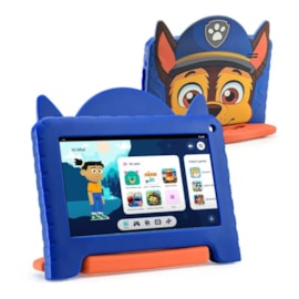 Tablet Mutilaser 64GB Patrulha Canina Chase Azul