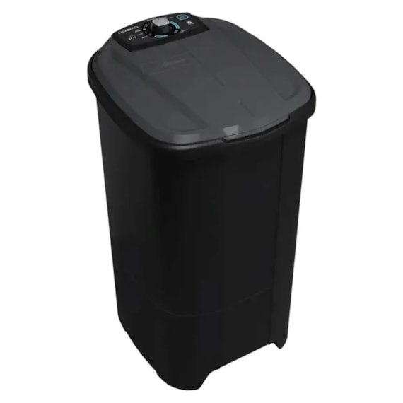 Tanquinho de Lavar Roupa Semi Automática 10kg 220v Preto Newmaq