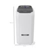 Tanquinho Itatiaia LSITA 10kg Branco 127 V