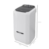 Tanquinho Itatiaia LSITA 20,5kg Branco 127 V
