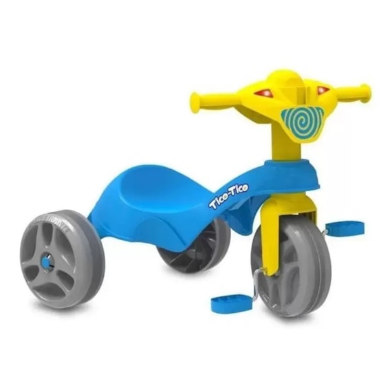 Triciclo Infantil Tico Tico Azul Bandeirantes