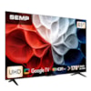 Tv Semp 65P Led Smart 4K 65S62 Google TV Preta