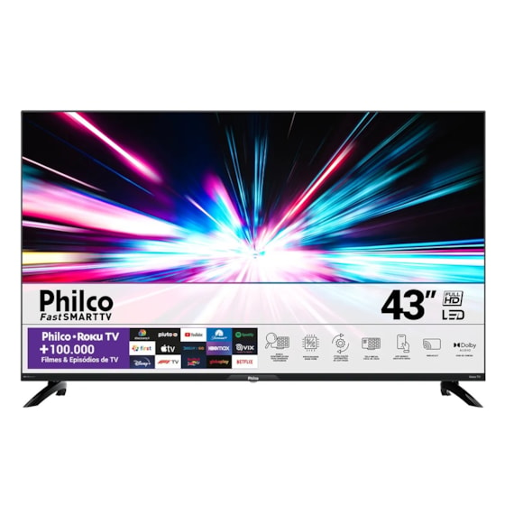 Tv Smart 43 Polegadas PTV43G7ER2CPBLF Philco