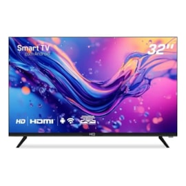 Tv Smart  Hd 32 Polegadas Design Slim HQ Preta