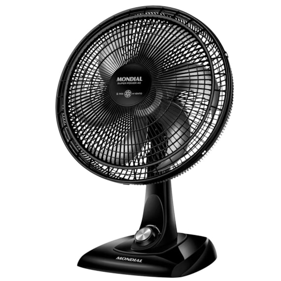 Ventilador 40cm 6 Pás 3 Velocidades Super Power Mondial