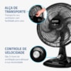 Ventilador 40cm 6 Pás 3 Velocidades Super Power Mondial