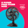 Ventilador Cadence Refresh Turbo 40cm 220V Preto