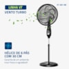 Ventilador Coluna 30cm VT-30C-NB Turbo Mondial