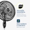 Ventilador de Coluna 40cm VTX-40C-8P-CR Mondial