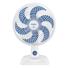 Ventilador de Mesa 30cm Super Power Mondial Branco/Azul Escuro 220V