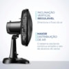 Ventilador de Mesa 30cm Super Power Mondial Preto 220V