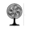 Ventilador de Mesa Ventisol Turbo Premium 6P 127V Preto