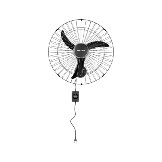 Ventilador De Parede Ventisol 60cm Preto Bivolt