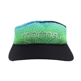 Viseira Beach Tennis Mormaii Premium Sublimada Linha Samantha Barijan Verde